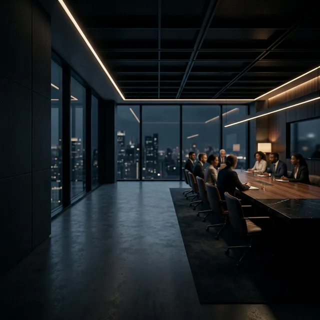 Professional workspace for business consulting and collaboration